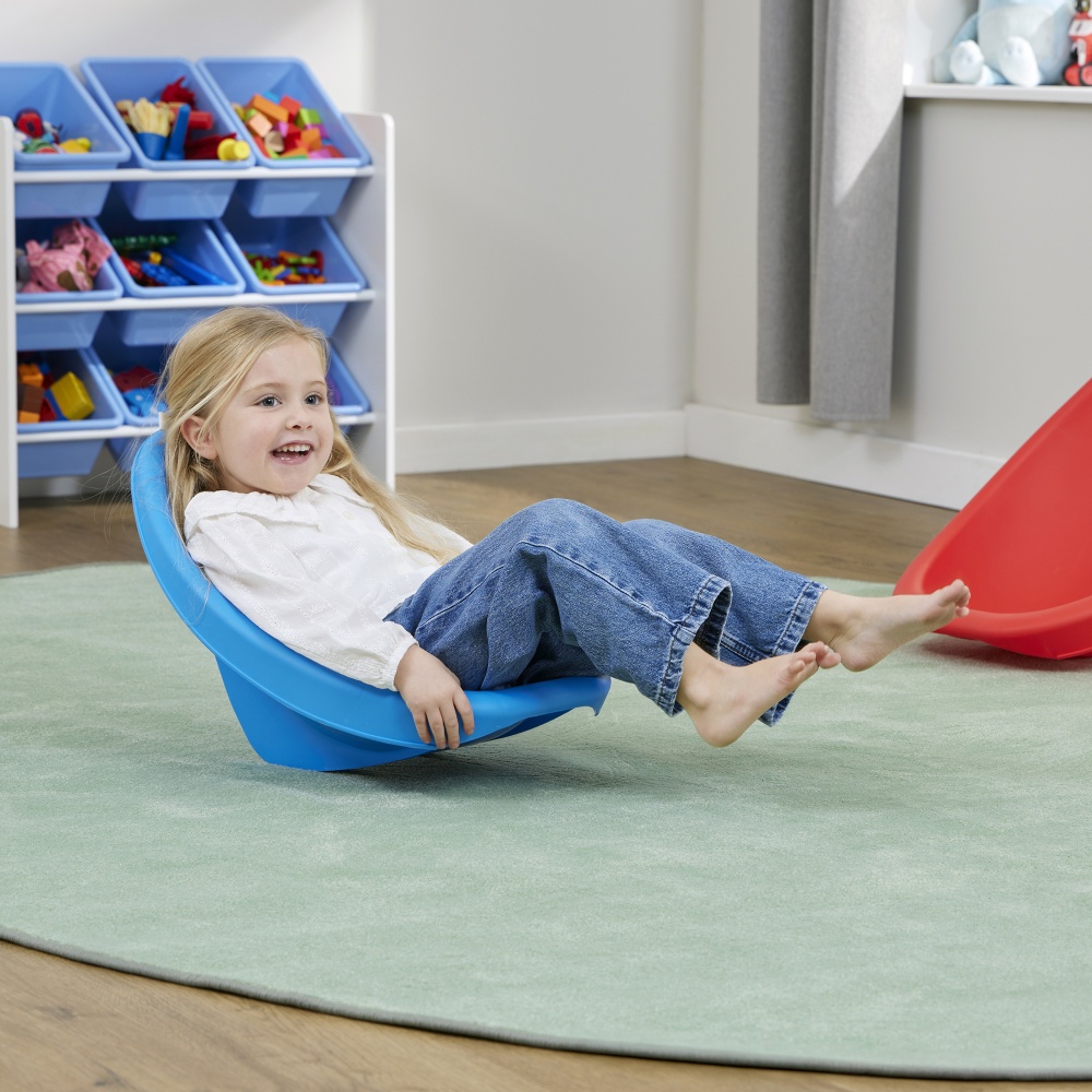 Floor Rocker Kids Kids Floor Rocking Chair - Blue