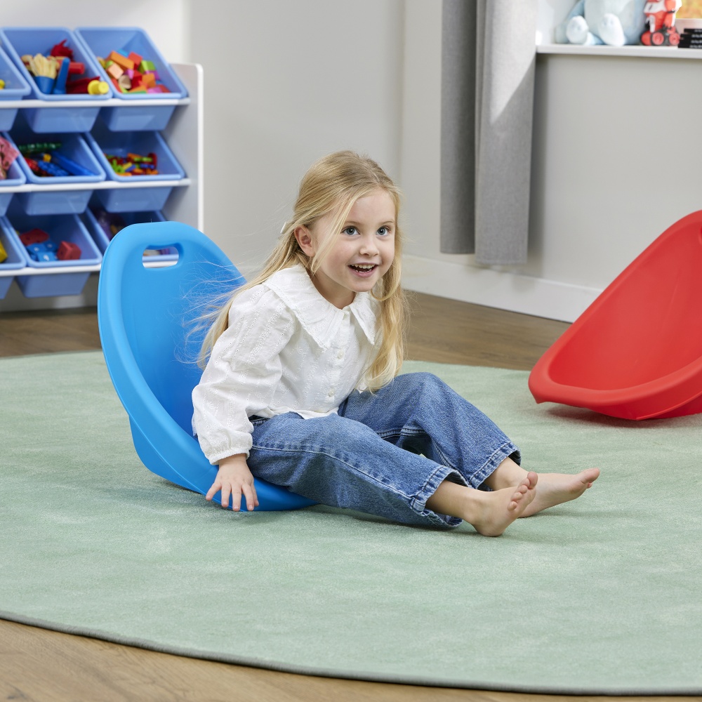 Floor Rocker Kids Kids Floor Rocking Chair - Blue