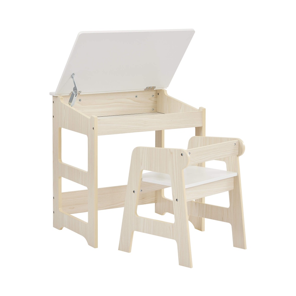 Kids Scandi Study Desk and Chair Set