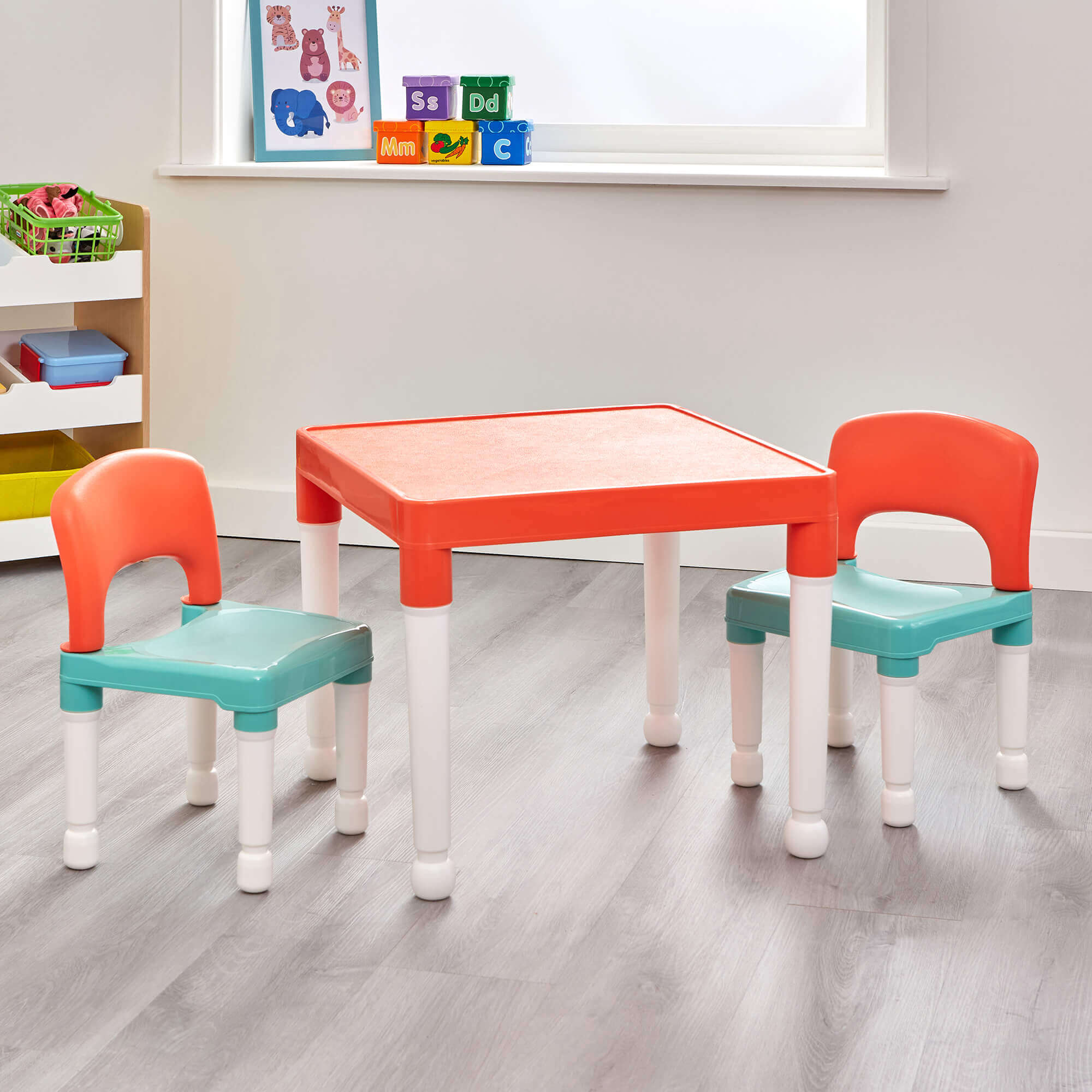 Kids Plastic Table and Chair Set | Children's Plastic Table and Chair ...