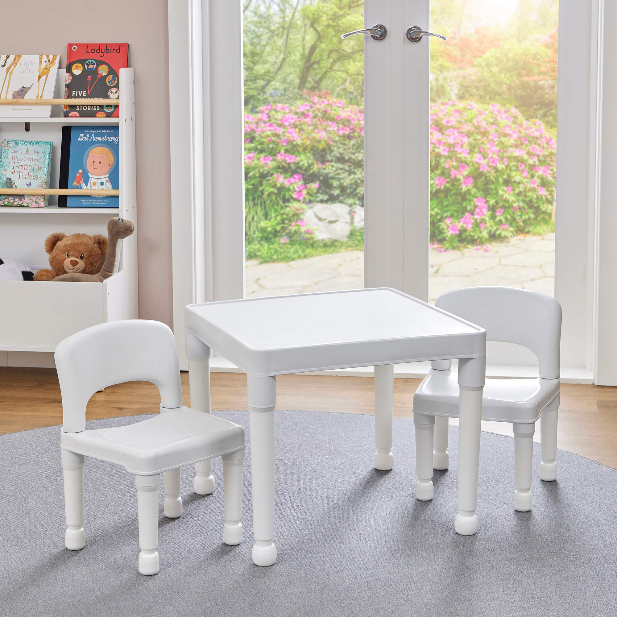 Kids Plastic Table and Chair Set | Children's Plastic Table and Chair ...