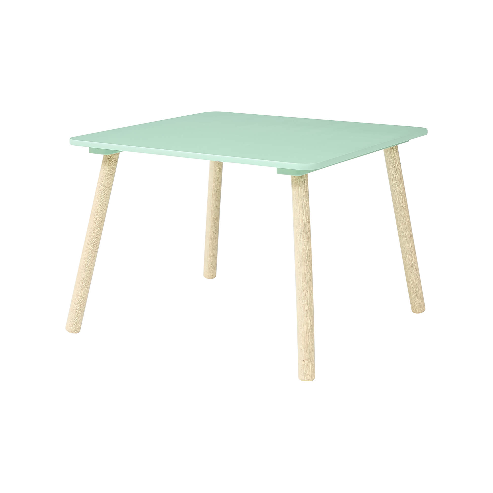 Children Table Green Kids Green Table and Two Chairs Set