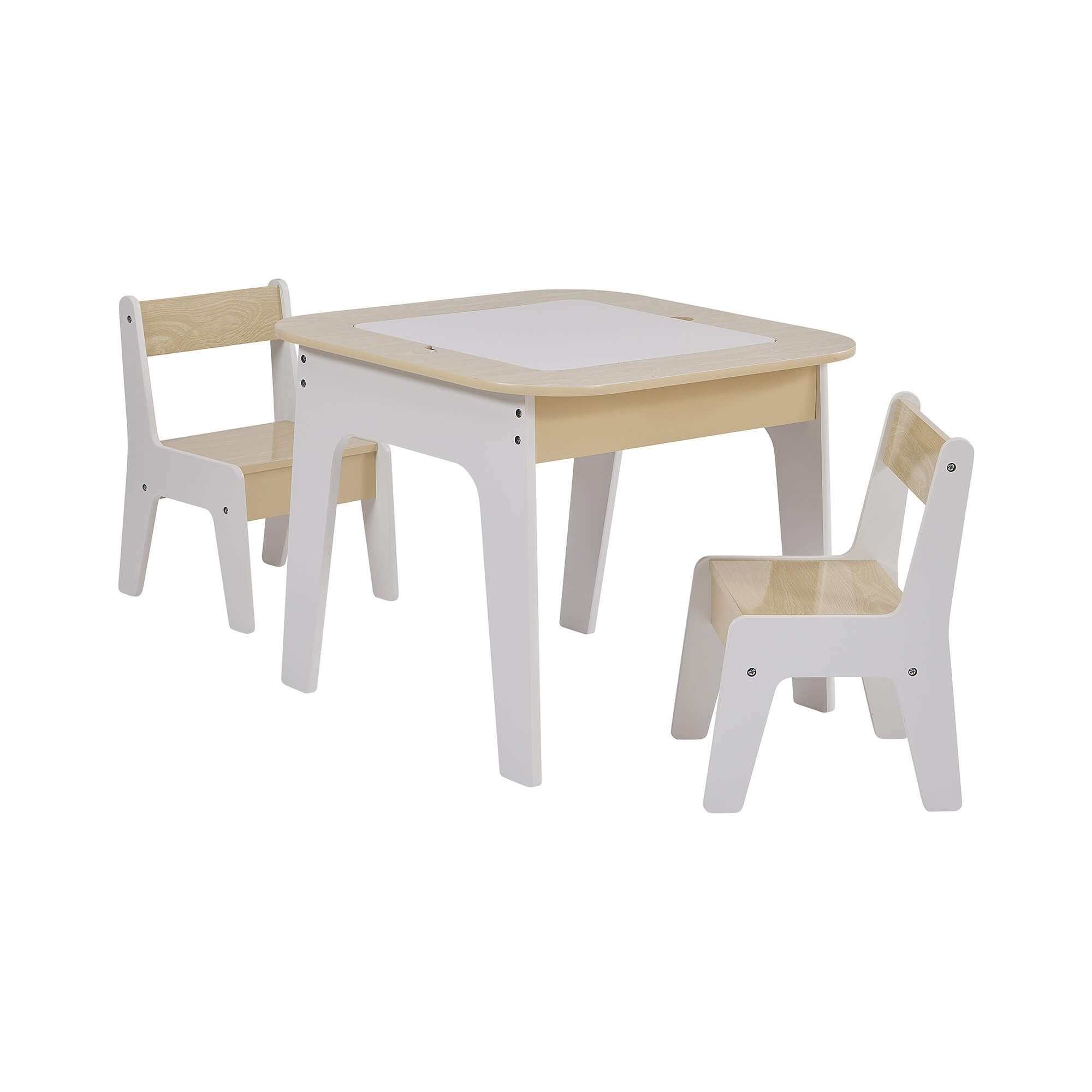 Kids 3-in-1 Storage Table and Two Chairs Set | Liberty House Toys